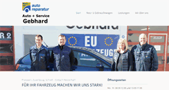 Desktop Screenshot of kfz-werkstatt-bayreuth.de