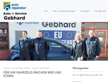 Tablet Screenshot of kfz-werkstatt-bayreuth.de